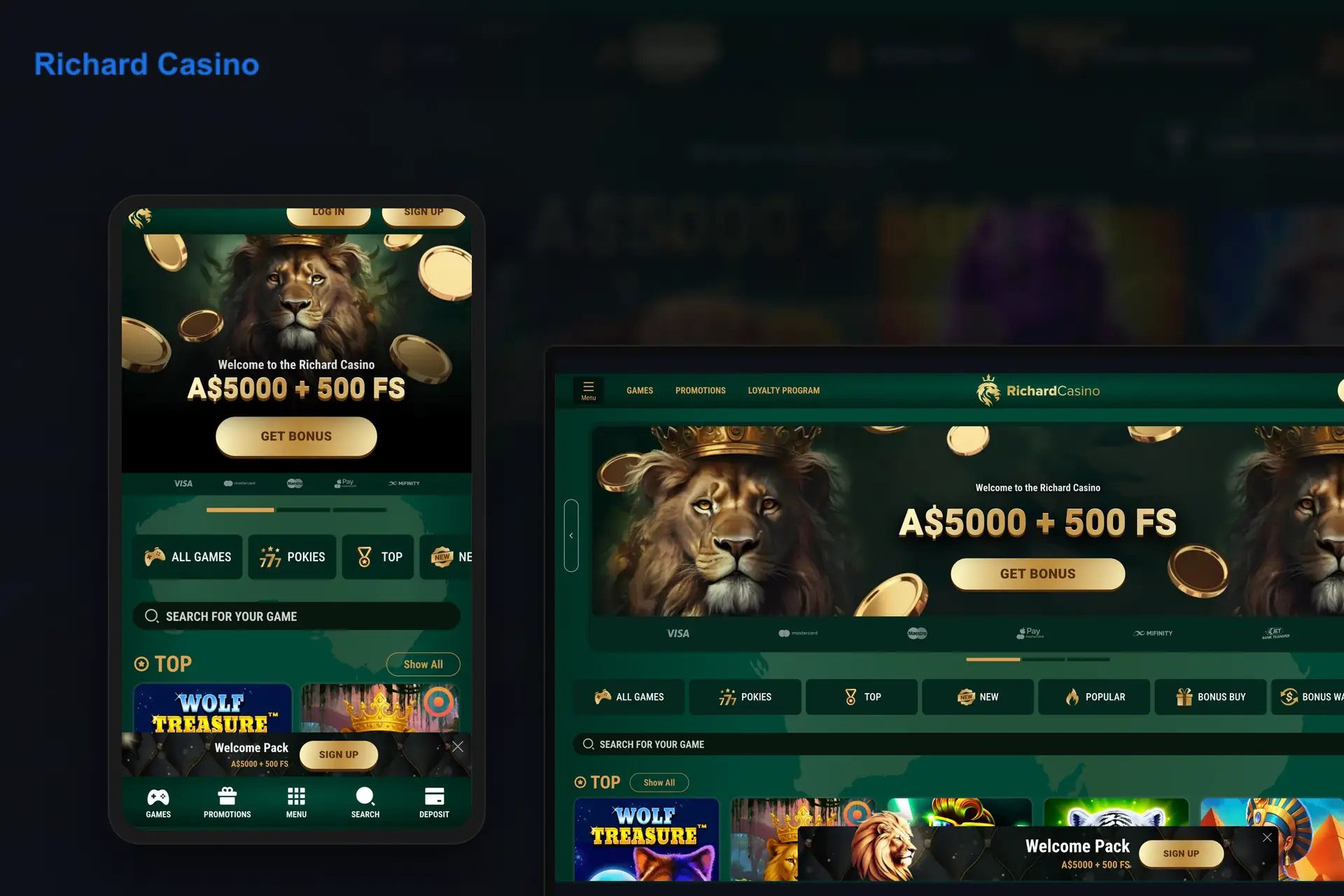 Richard Casino AU — pokies and live tables with same-day payouts for Australian players.