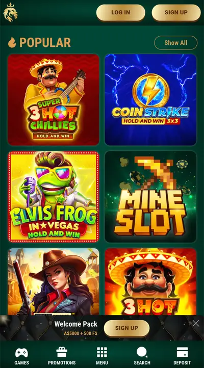 Richard Casino slots — thousands of pokies from top providers.